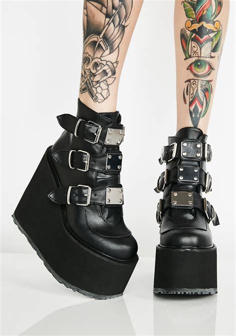 demonia sneaker boots.